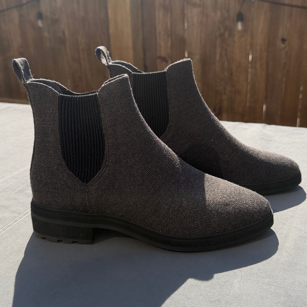Rothy’s The Lug Boot - Graphite Brown - Picture 6 of 15